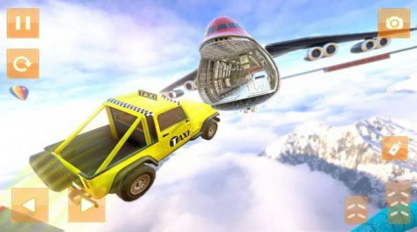 出租車坡道特技賽3D游戲版截圖2