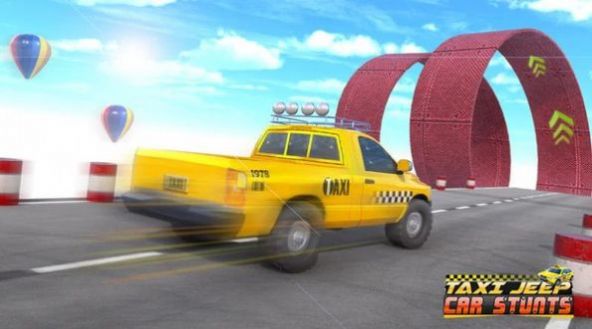 出租車坡道特技賽3D游戲版截圖3