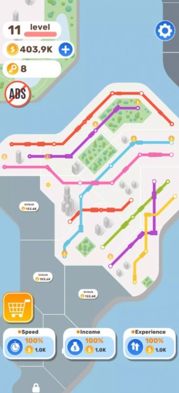 地鐵連接列車控制游戲正式版截圖2