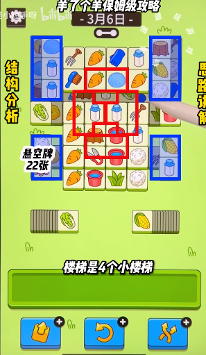 羊了個羊3月6日通關(guān)攻略 3.6最新關(guān)卡圖文通關(guān)流程