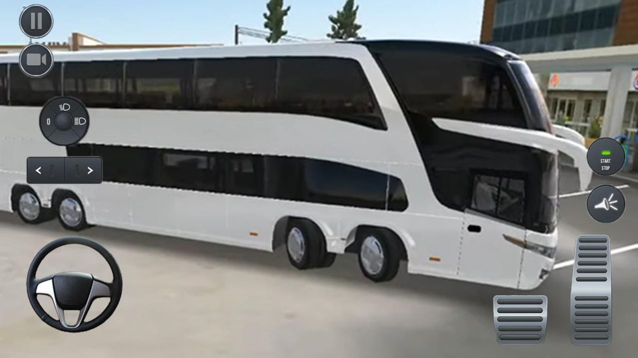 公交車模擬器真實城市公交車游戲中文版截圖1