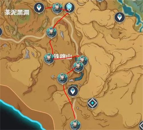 原神丘丘游俠位置大全 3.6丘丘游俠位置路線圖