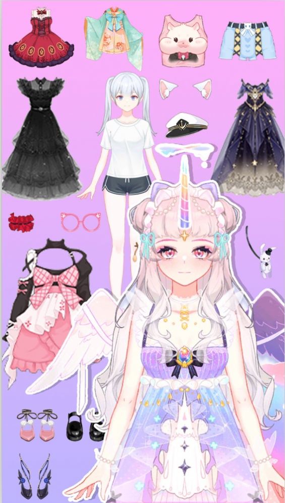 夢幻婚紗裝扮店游戲版截圖3