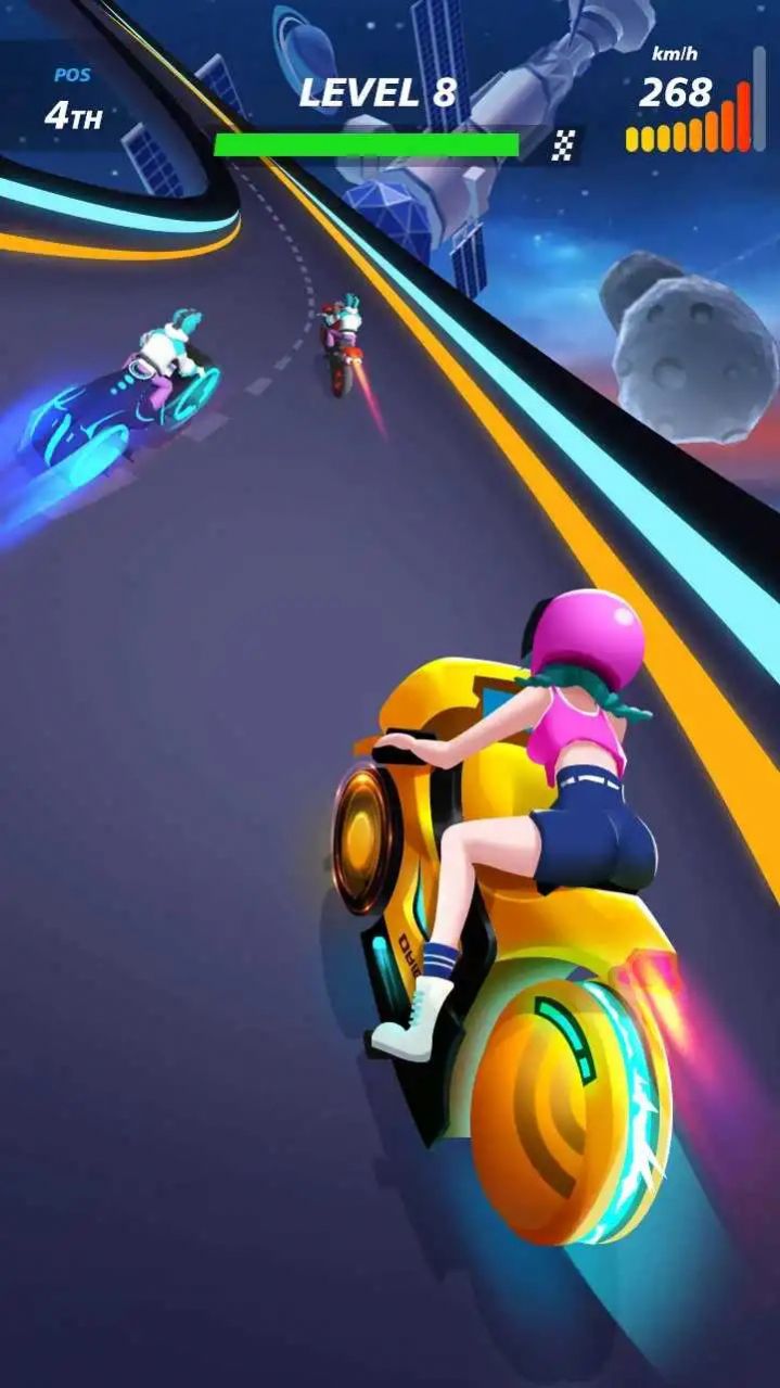 摩托賽車大師3D游戲版截圖2