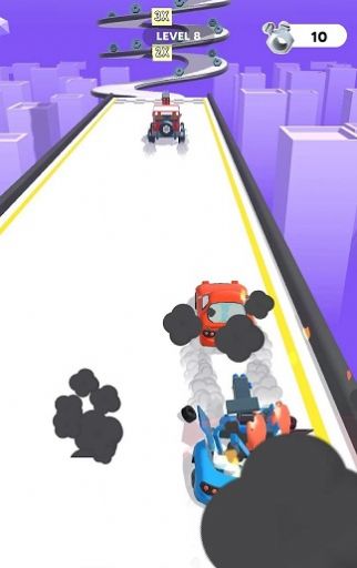 槍戰(zhàn)賽車游戲中文版（Shooty Cars）截圖3
