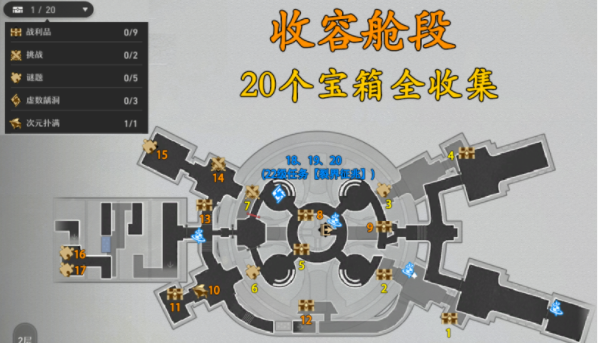 崩壞星穹鐵道黑塔收容艙段寶箱在哪 黑塔收容艙段寶箱位置攻略