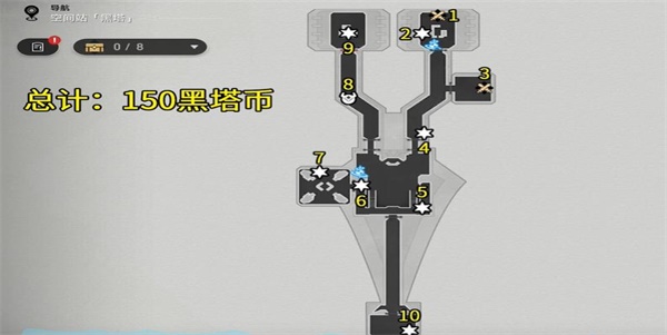 崩壞星穹鐵道黑塔空間站寶箱全收集攻略 黑塔空間站寶箱位置收集路線一覽