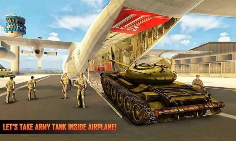 陸軍坦克運輸機模擬游戲手機版截圖2