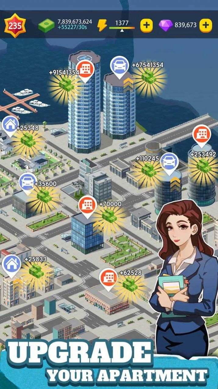 閑置的企業(yè)大亨游戲版截圖3