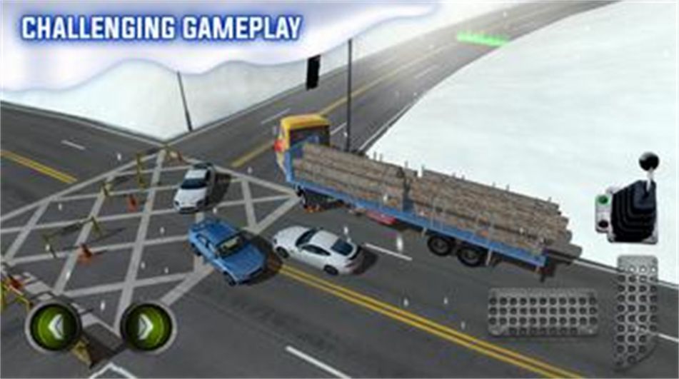 冰路卡車停車模擬游戲手機版截圖4