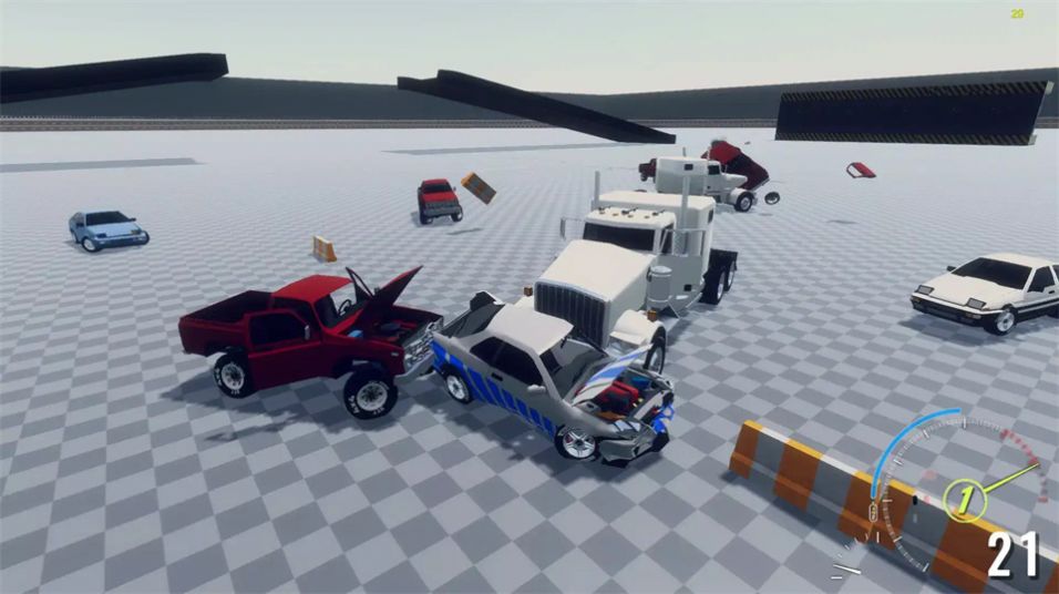 3D汽車碰撞模擬器游戲版截圖4
