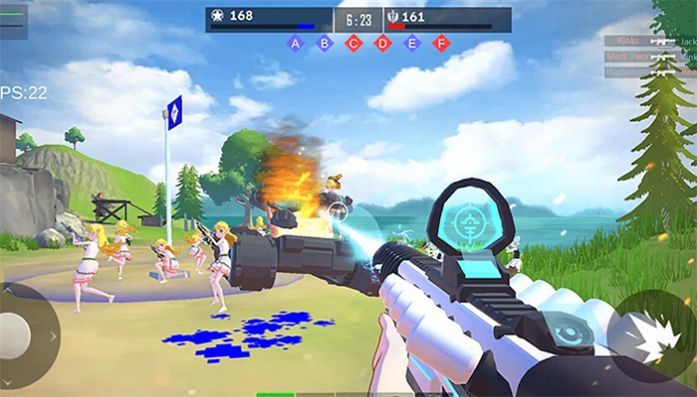 少女戰(zhàn)FPS槍械射擊游戲手機版截圖3