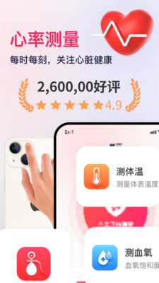 血壓血氧心率準確測app版截圖4