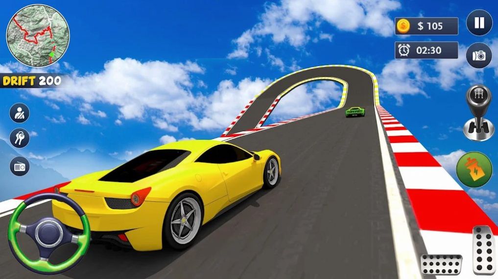 極限汽車特技大師3D游戲安卓版截圖3