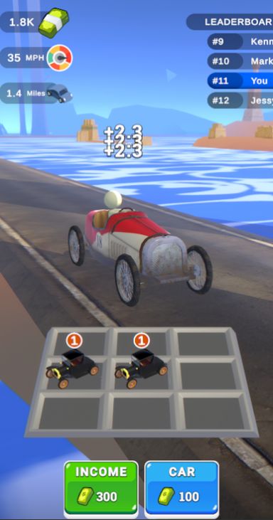 汽車合并競(jìng)速游戲版截圖2