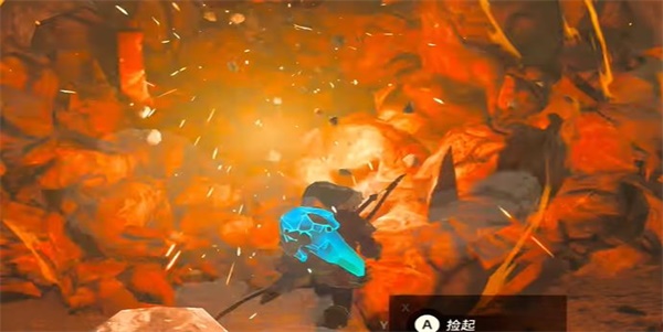塞爾達(dá)傳說王國之淚神廟挑戰(zhàn)沉睡于幽芬湖的洞窟中的水晶攻略流程