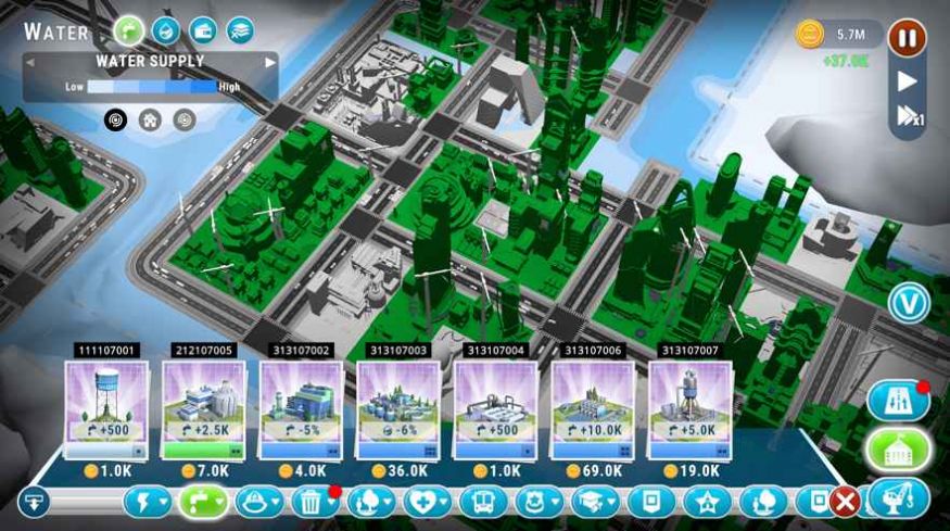 城市景觀建造者游戲中文安卓版（Cityscapes Sim Builder）截圖1