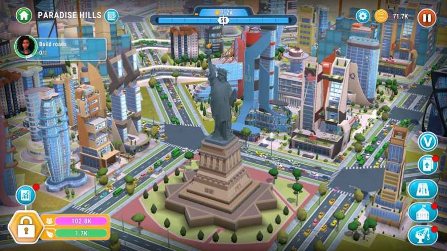 城市景觀建造者游戲中文安卓版（Cityscapes Sim Builder）截圖2