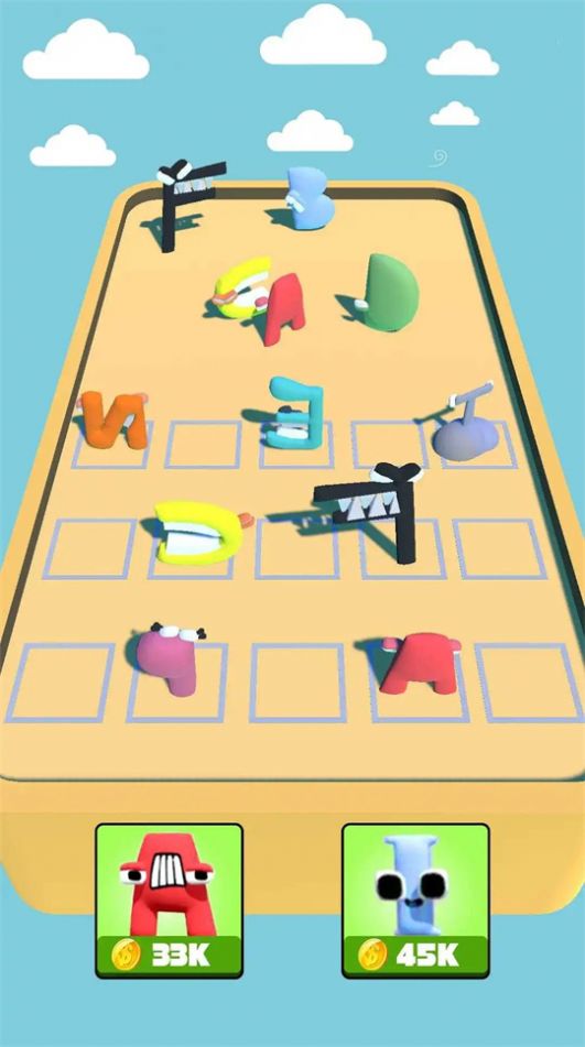 合并字母3D奔跑游戲正式版截圖4