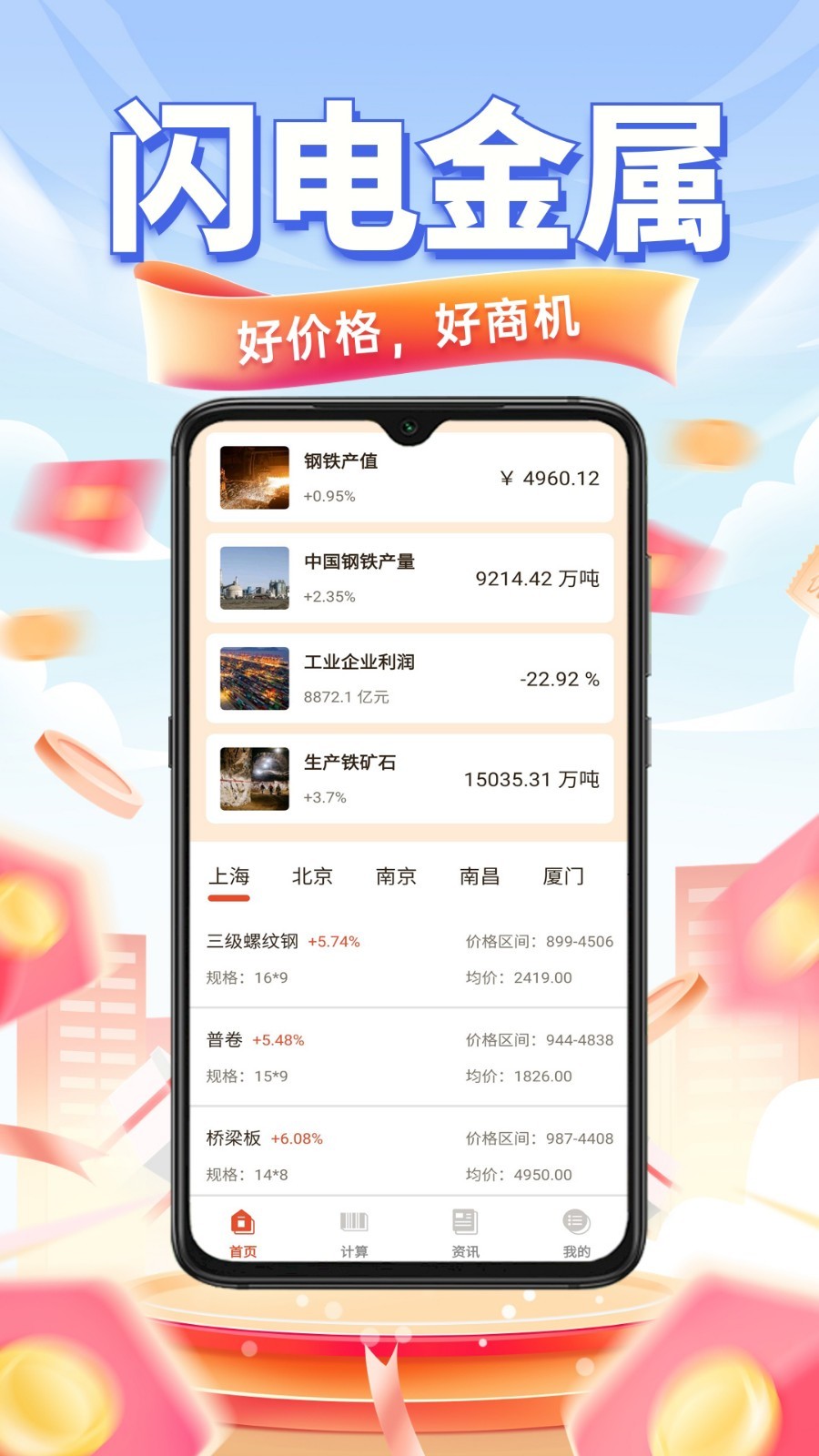 闪电金属有色金属交易app版截图1: