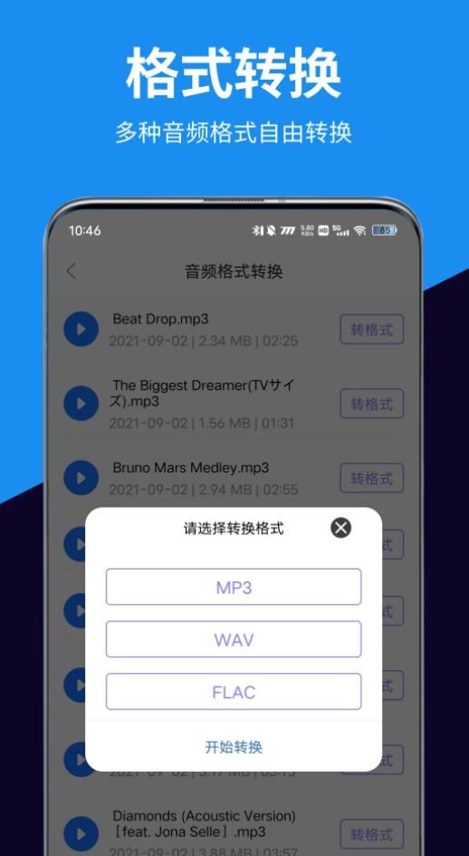 迅轉(zhuǎn)錄音轉(zhuǎn)文字助手APP最新版截圖4