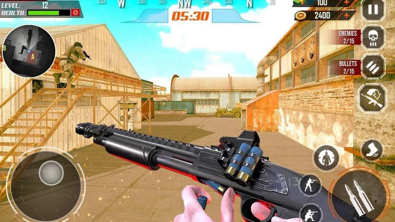 3D反恐槍戰(zhàn)游戲中文手機(jī)版截圖7