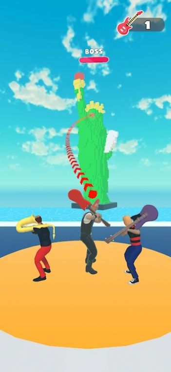 樂隊跑酷3D游戲中文版（Music Band 3D）截圖4