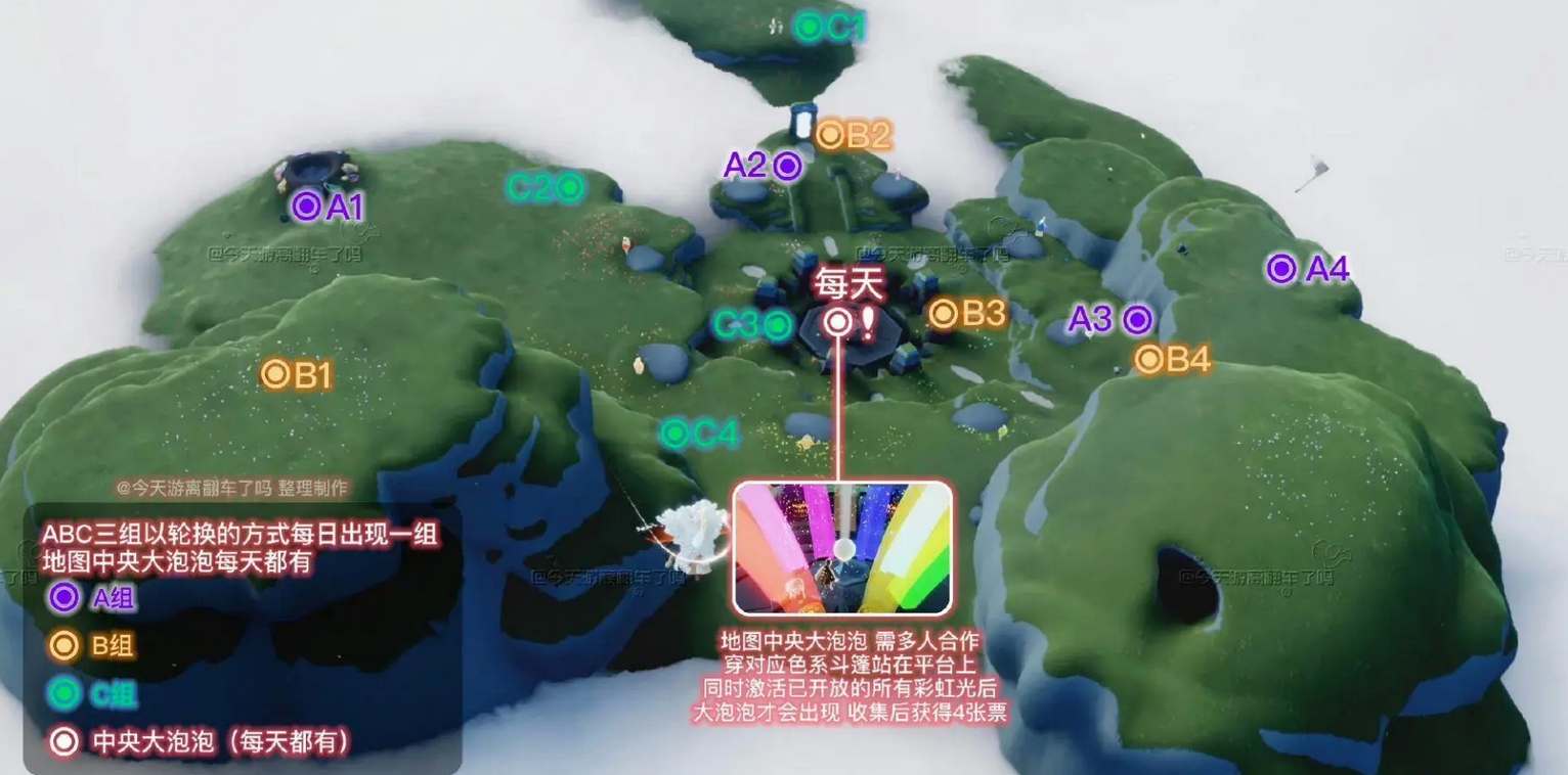 光遇繽紛彩虹日彩虹票怎么獲得 繽紛彩虹日彩虹票獲取攻略