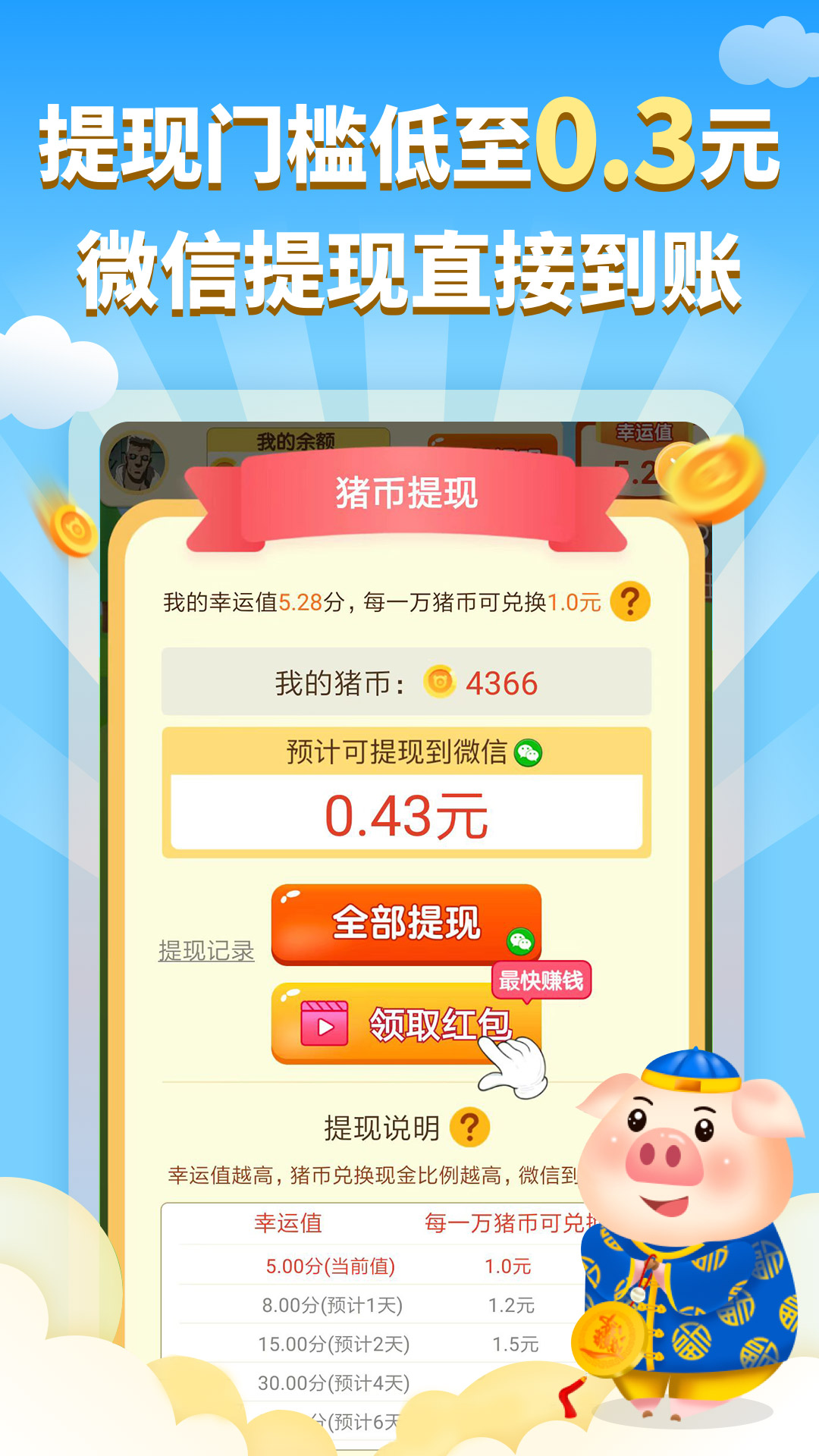 紅包養(yǎng)豬場(chǎng)極速版下載領(lǐng)紅包截圖2