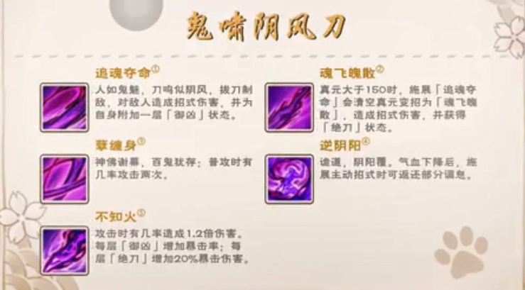 煙雨江湖鬼嘯陰風(fēng)刀怎么學(xué) 鬼嘯陰風(fēng)刀學(xué)習(xí)方法