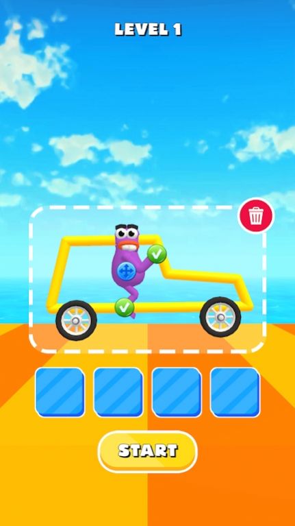 涂鴉賽車跑游戲最新版截圖1