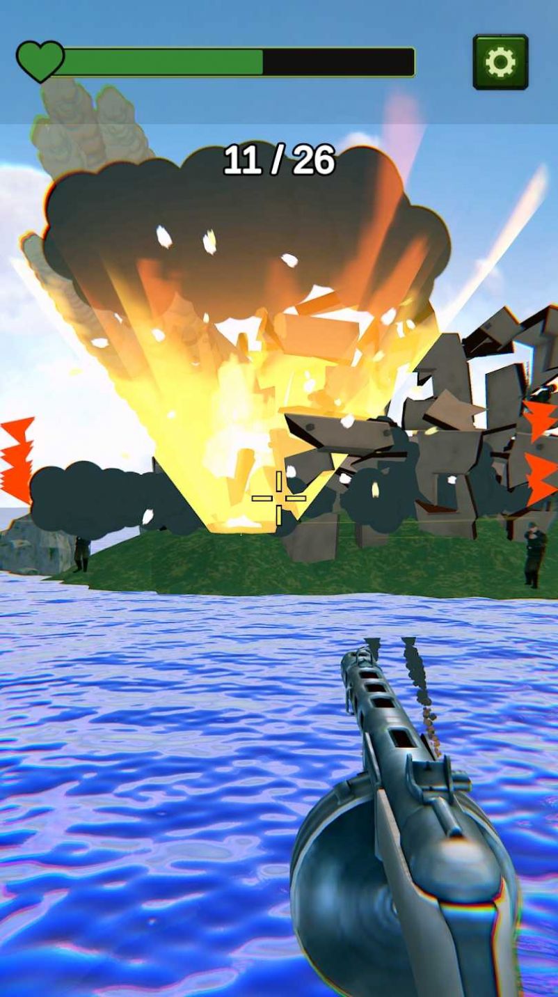 船防御射擊軍艦游戲版截圖3