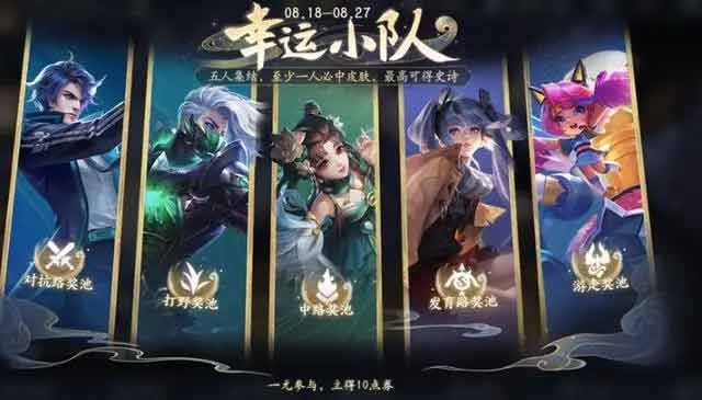 王者榮耀幸運(yùn)小隊(duì)怎么進(jìn) 幸運(yùn)小隊(duì)入口位置及玩法攻略