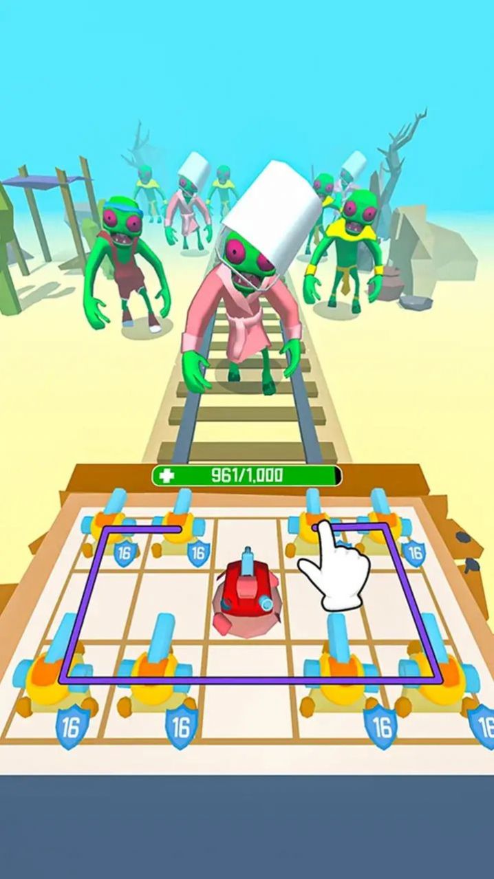列車合成防御游戲版截圖4
