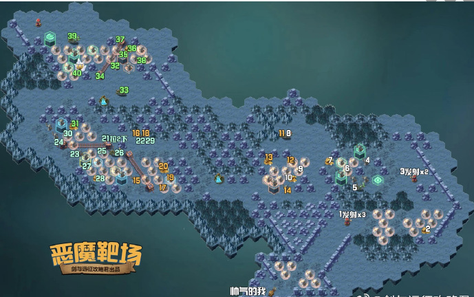 劍與遠(yuǎn)征惡魔靶場(chǎng)攻略 惡魔靶場(chǎng)通關(guān)路線圖