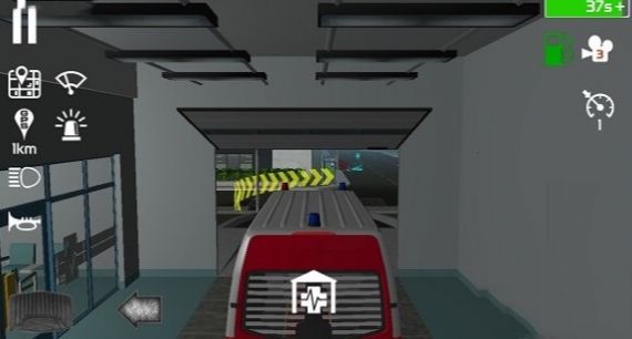 真實(shí)救護(hù)車(chē)醫(yī)院模擬游戲安卓版截圖1