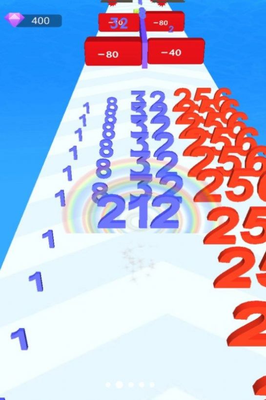2048加強(qiáng)跑酷游戲版截圖3