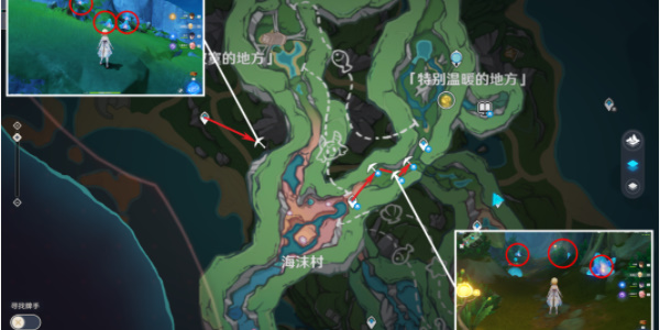 原神萃凝晶采集路線