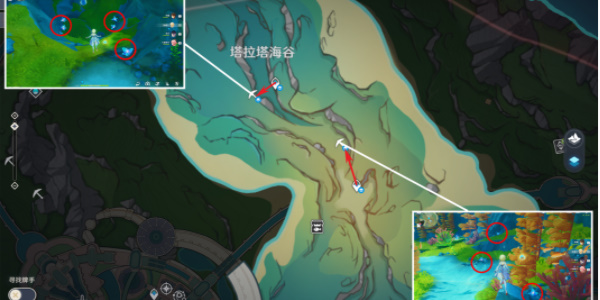 原神萃凝晶采集路線