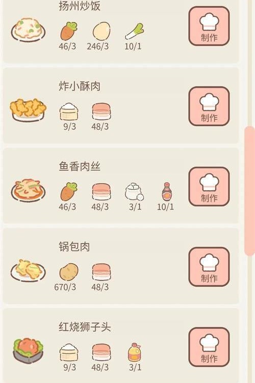 遇見你的貓烹飪菜譜攻略