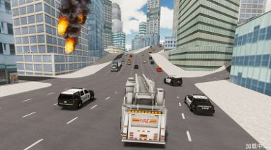模擬消防車3d游戲版截圖4