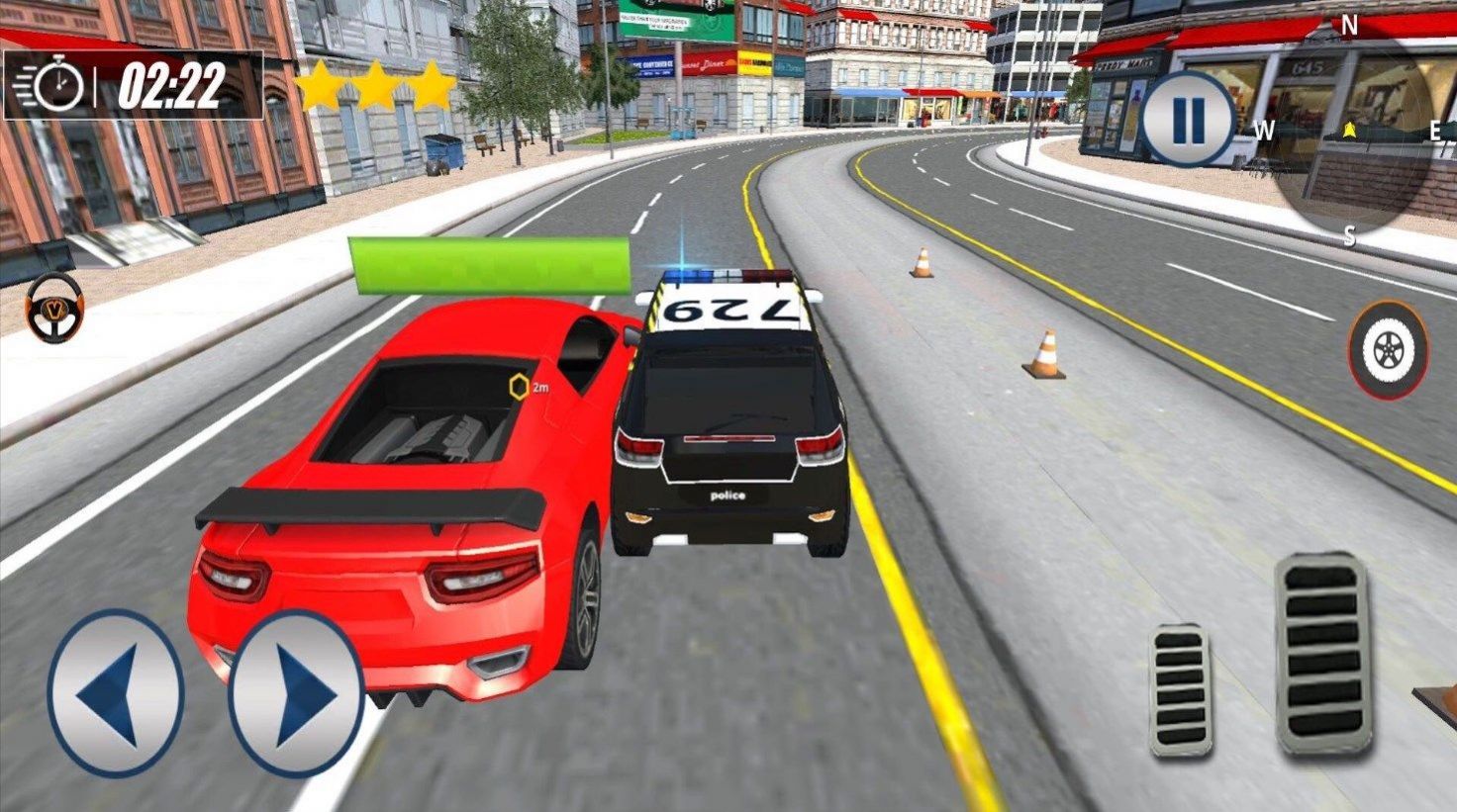警車極限駕駛游戲版截圖1