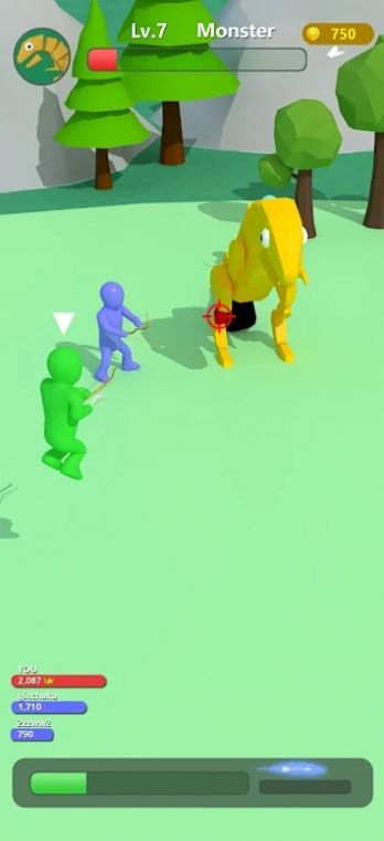 怪物弓箭手戰(zhàn)斗3D游戲版截圖1
