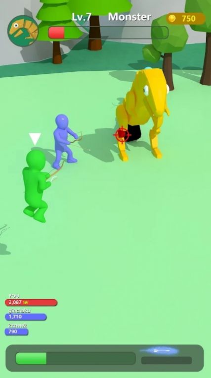怪物弓箭手戰(zhàn)斗3D游戲版截圖2