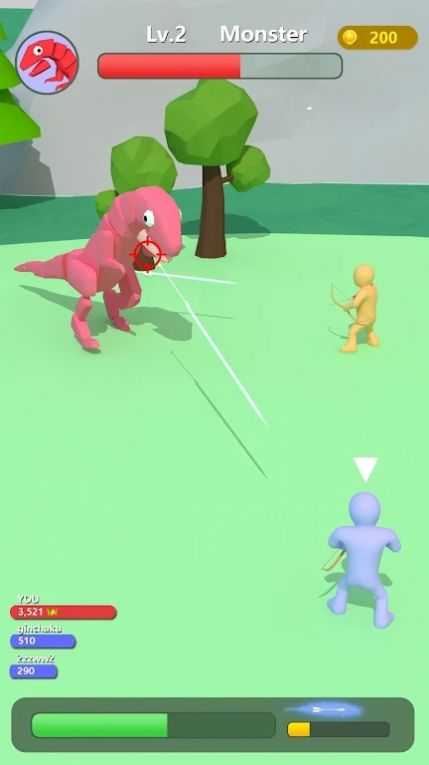 怪物弓箭手戰(zhàn)斗3D游戲版截圖4