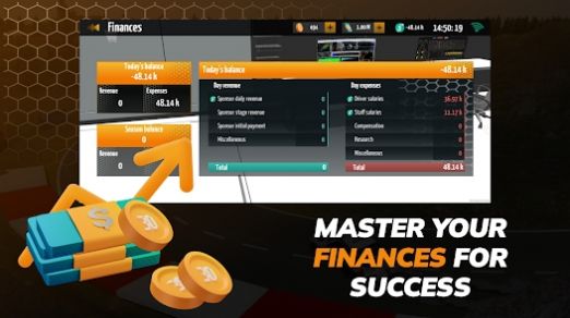 現(xiàn)場拉力賽經(jīng)理游戲中文手機(jī)版（Live Rally Manager）截圖1