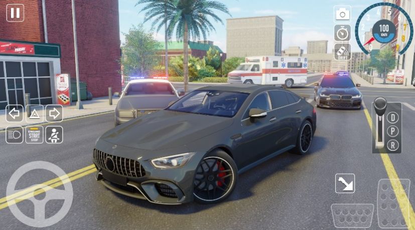 2024汽車駕駛模擬器游戲中文手機(jī)版（Driving Simulator 2024）截圖4