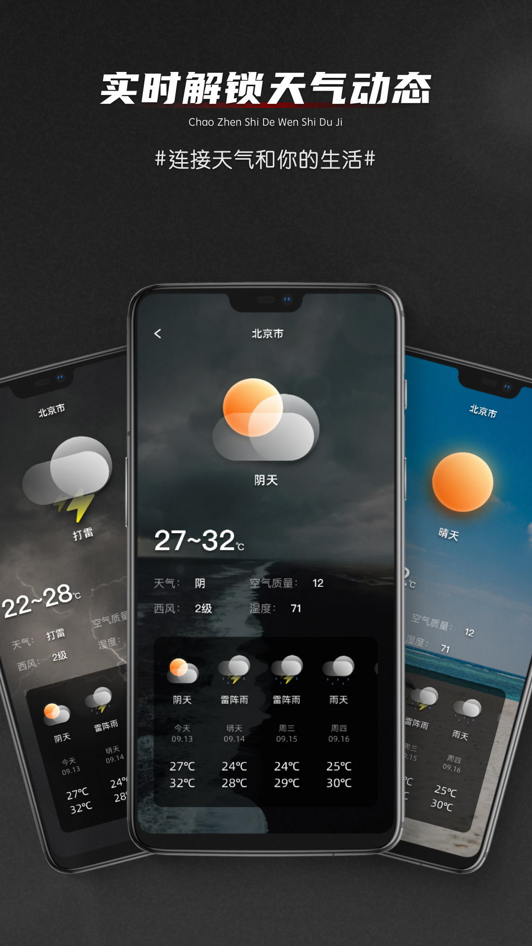 翼飛黃歷天氣app版截圖2