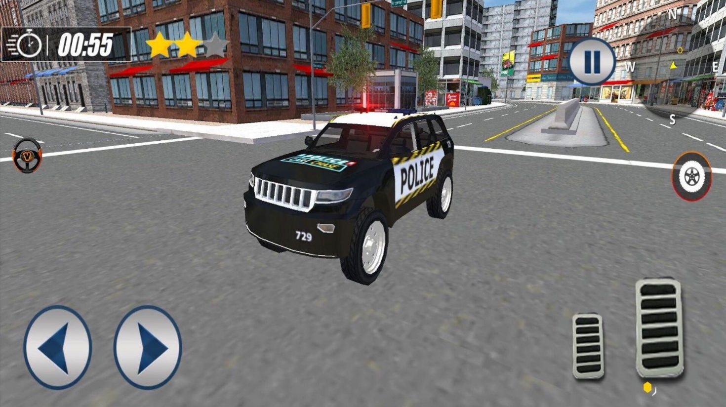 超級(jí)警車(chē)狂飆游戲版截圖1