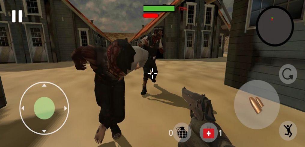 僵尸3D射擊槍游戲版截圖2